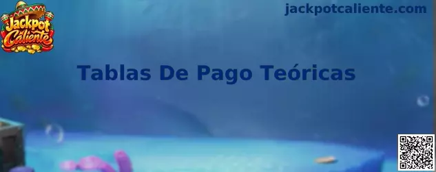 Referencia visual de las Tablas De Pago Teóricas para comparar símbolos, combinaciones y multiplicadores en Jackpot Caliente